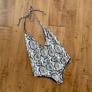 Vitamin A Bianca Serpentine Reversible One Piece